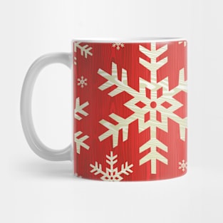 Snow Flakes Pattern Mug